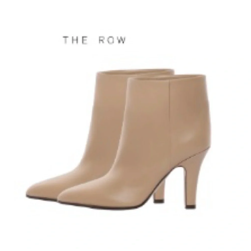 THE ROW Prudens Bootie- Neutral- 37